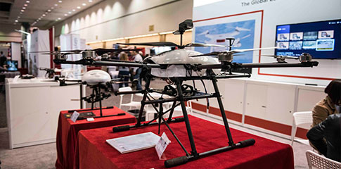12月份美国展会、美国无人机展台设计、美国展位搭建