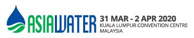 ASIAWATER2020,马来水处理展,吉隆坡水处理展
