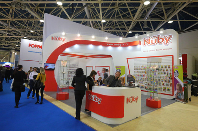 俄罗斯展览设计、欧洲展位设计搭建、俄罗斯展台设计