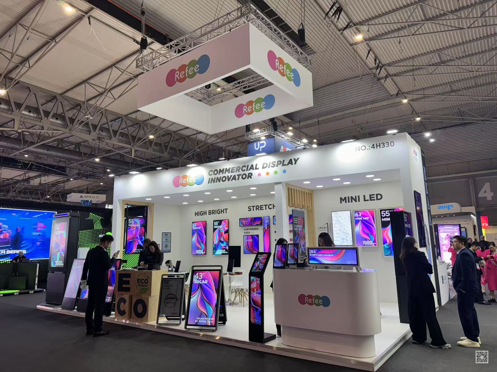 西班牙视听展台设计